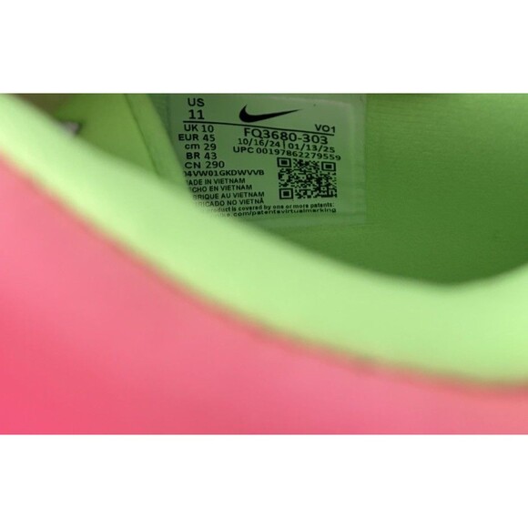 Nike Giannis Immortality 4 Lime Blast Hyper Pink FQ3680-303 Men\'s Size 11 New main image 7